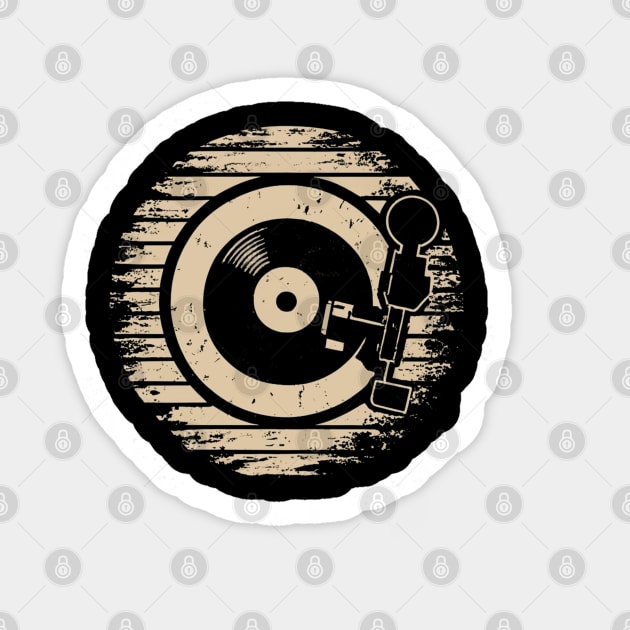 45 Record Adapter (Distressed) Sticker by Aldrvnd